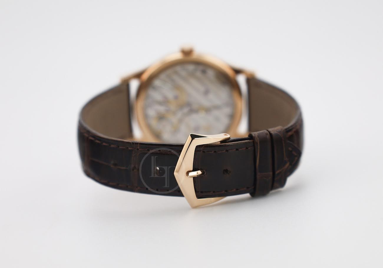 Patek Philippe Calatrava "Clous de Paris" Rose Gold Hobnail BezelSilver Dial - 6119R-001