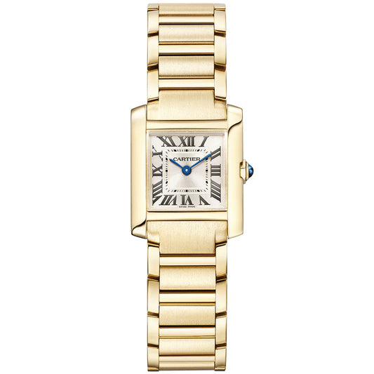 Cartier Tank Francaise 26mm Golden Sunray Dial WGTA0114