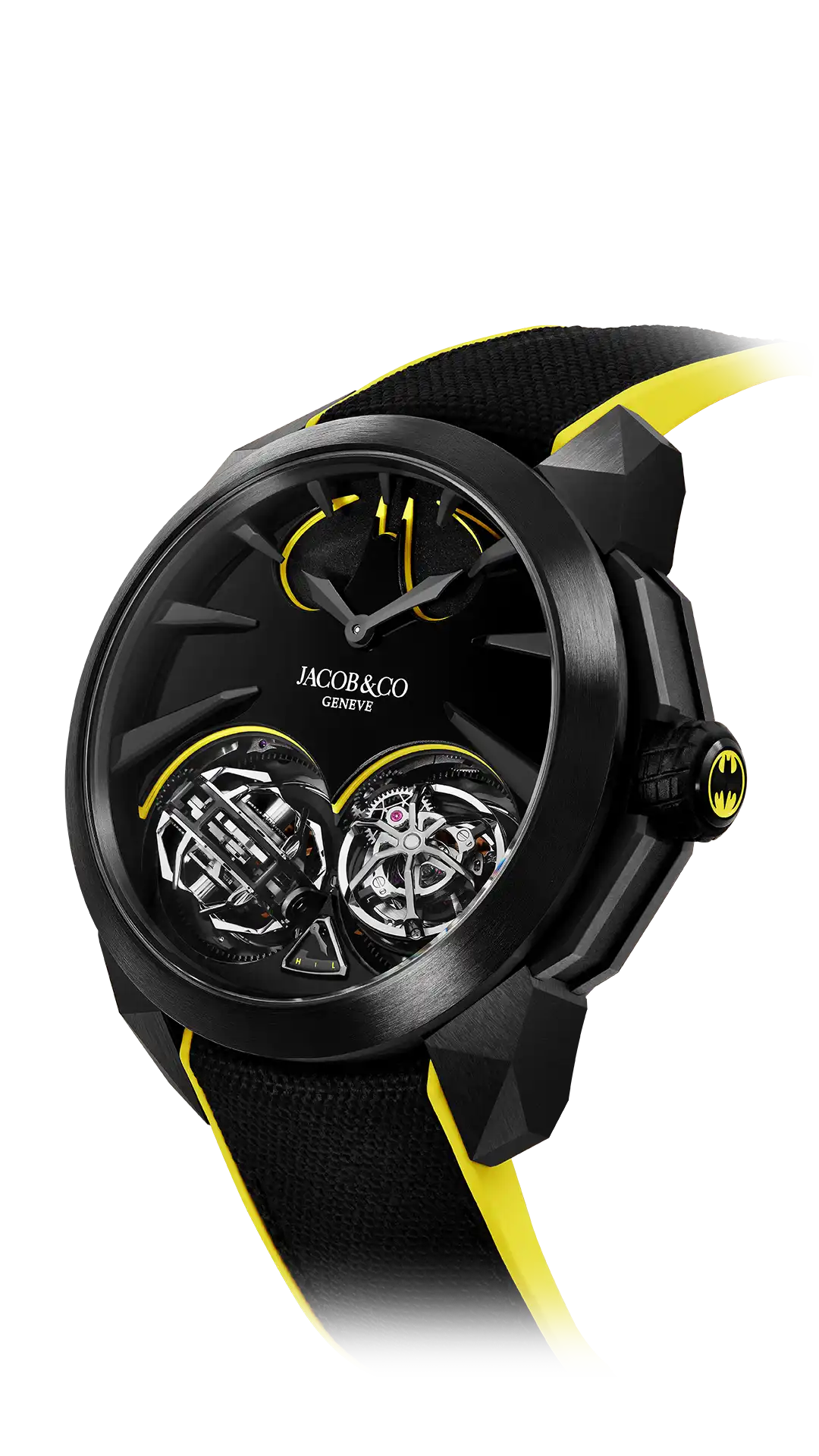 Gotham City |  Black DLC Titanium Jacob & Co.