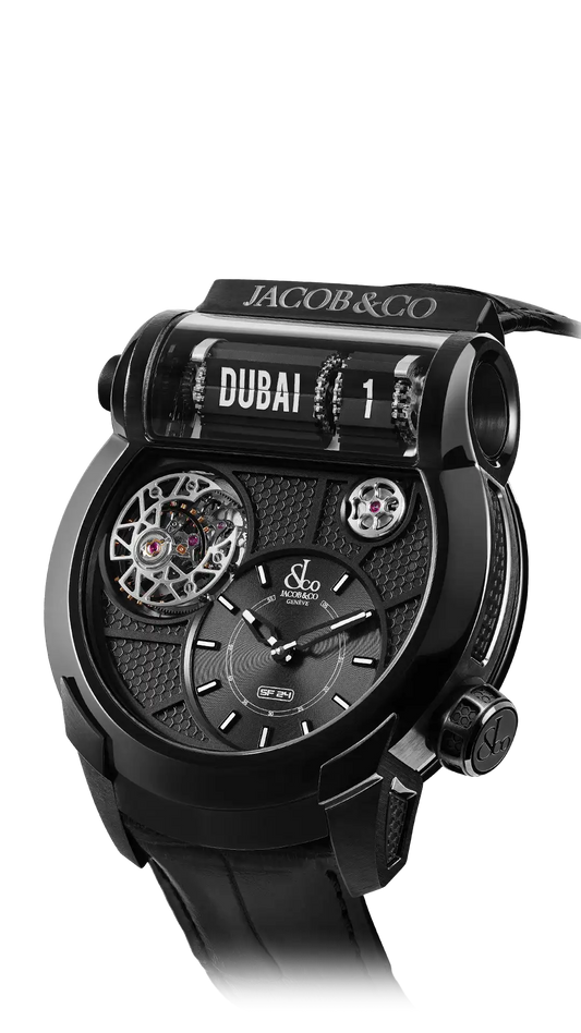 Epic SF24 Tourbillon |  Titanium Black DLC Jacob & Co.