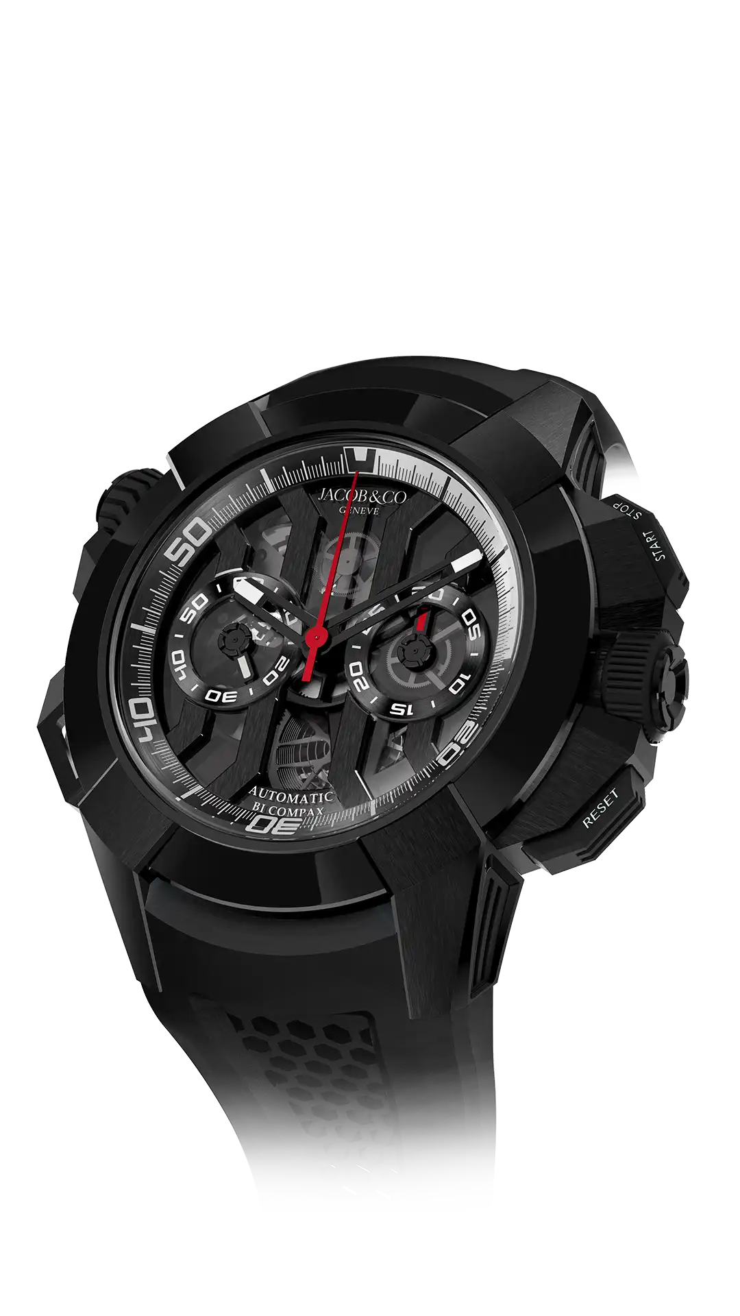 Epic X Chrono 47MM |  Black Jacob & Co.