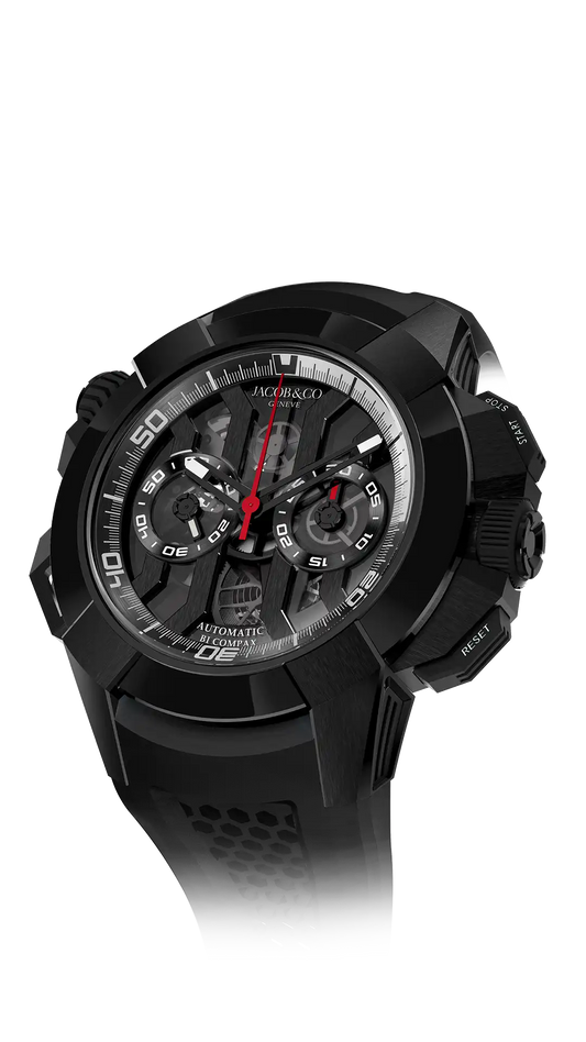 Epic X Chrono 47MM |  Black Jacob & Co.