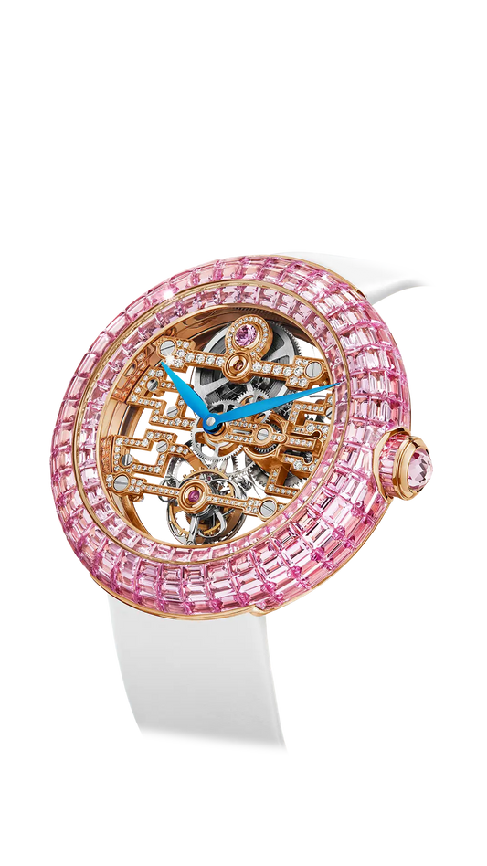 Brilliant Art Deco |  Pink Sapphire Jacob & Co.