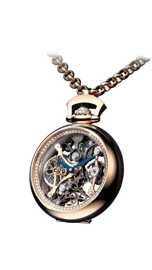 Brilliant Watch Pendant |  Clear Jacob & Co.