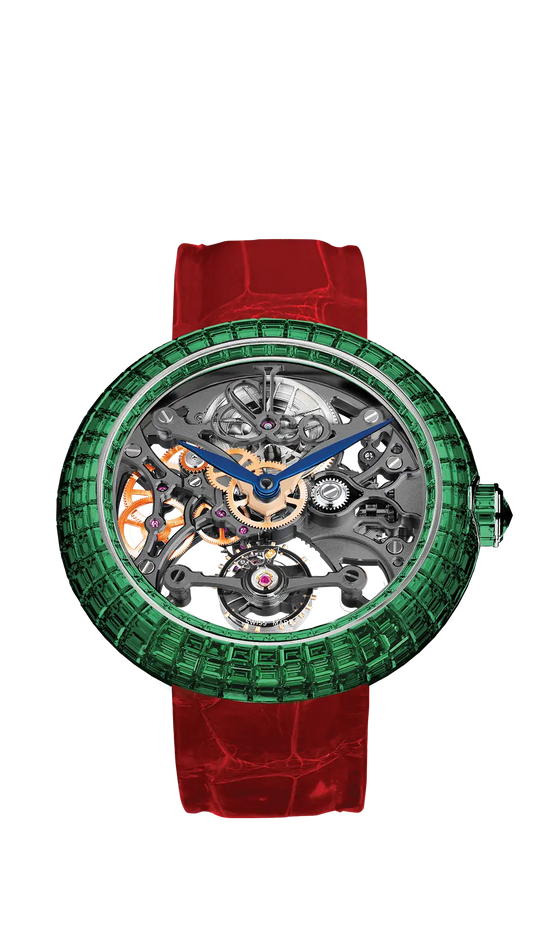 Brilliant Skeleton Baguette |  Tsavorites Jacob & Co.