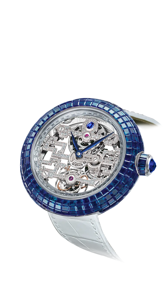 Brilliant Art Deco |  Blue Sapphire Jacob & Co.