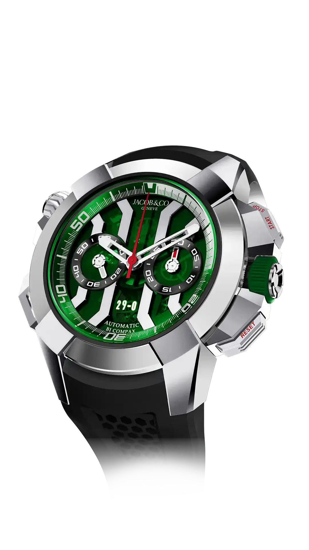 Epic X Chrono & Epic X Tourbillon Khabib |  Epic X Chrono Khabib in Titanium Jacob & Co.