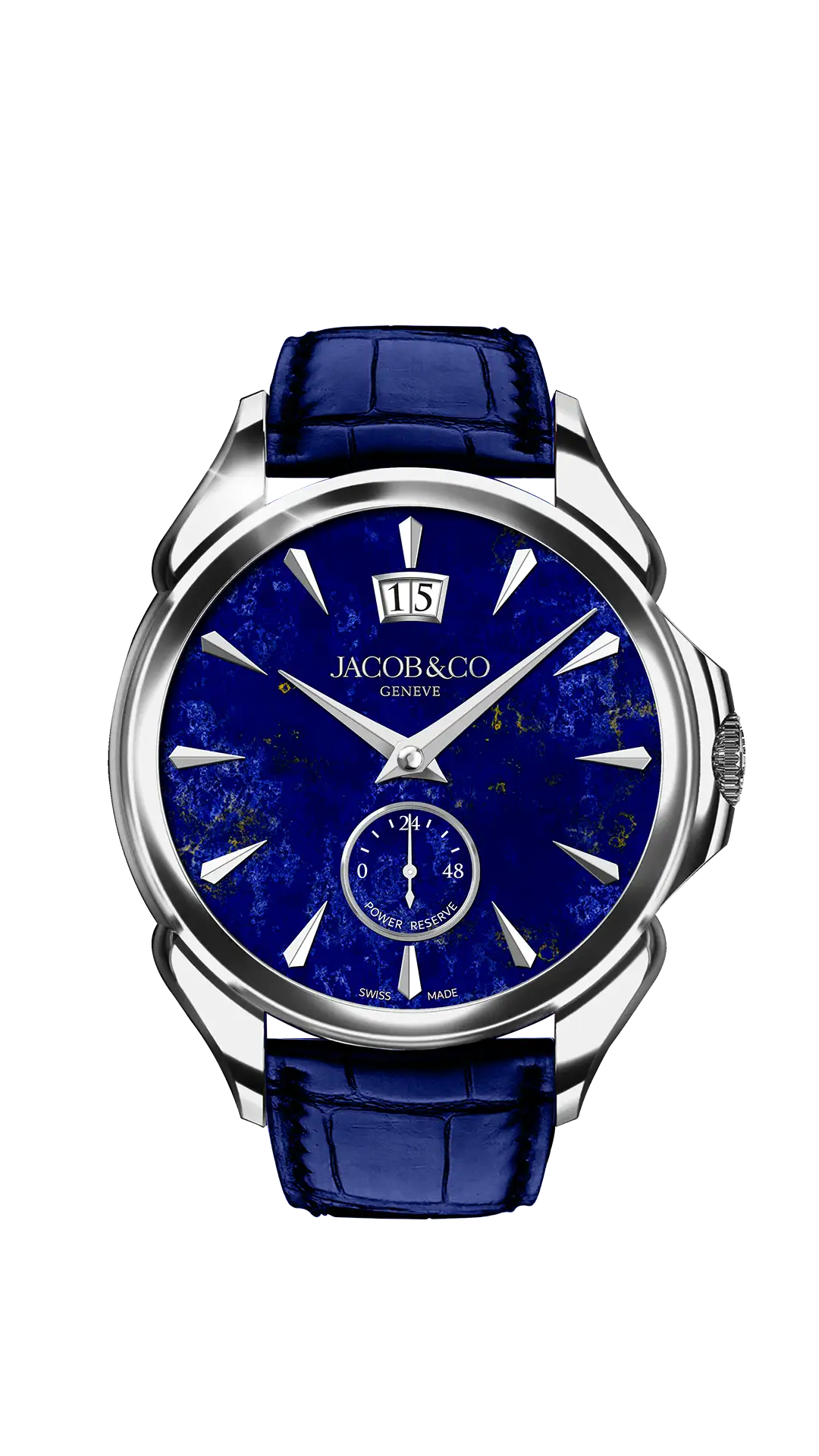 Palatial Classic |  Stainless Steel (Lapis Lazuli) Jacob & Co.