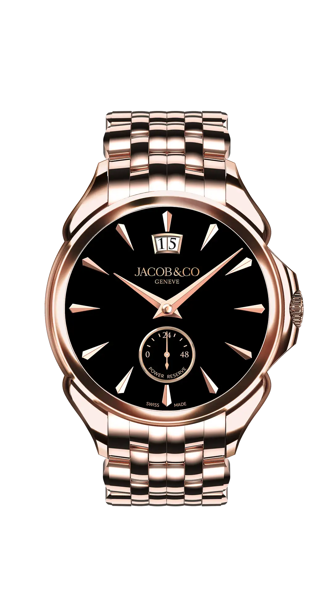 Palatial Classic |  Rose Gold (Onyx Black) Bracelet Jacob & Co.