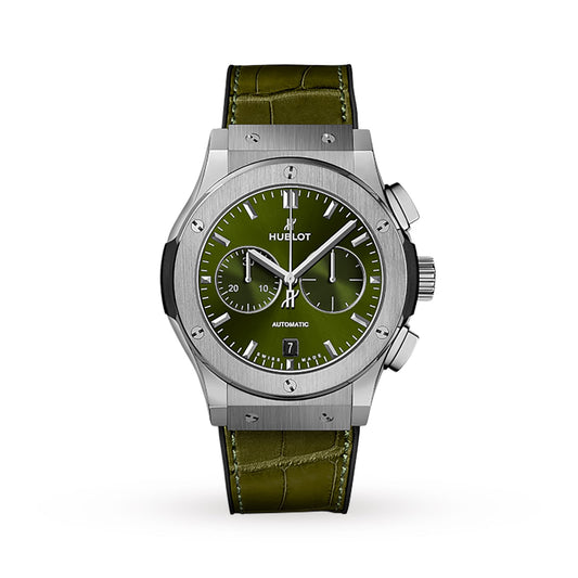 Classic Fusion Chronograph Titanium Green