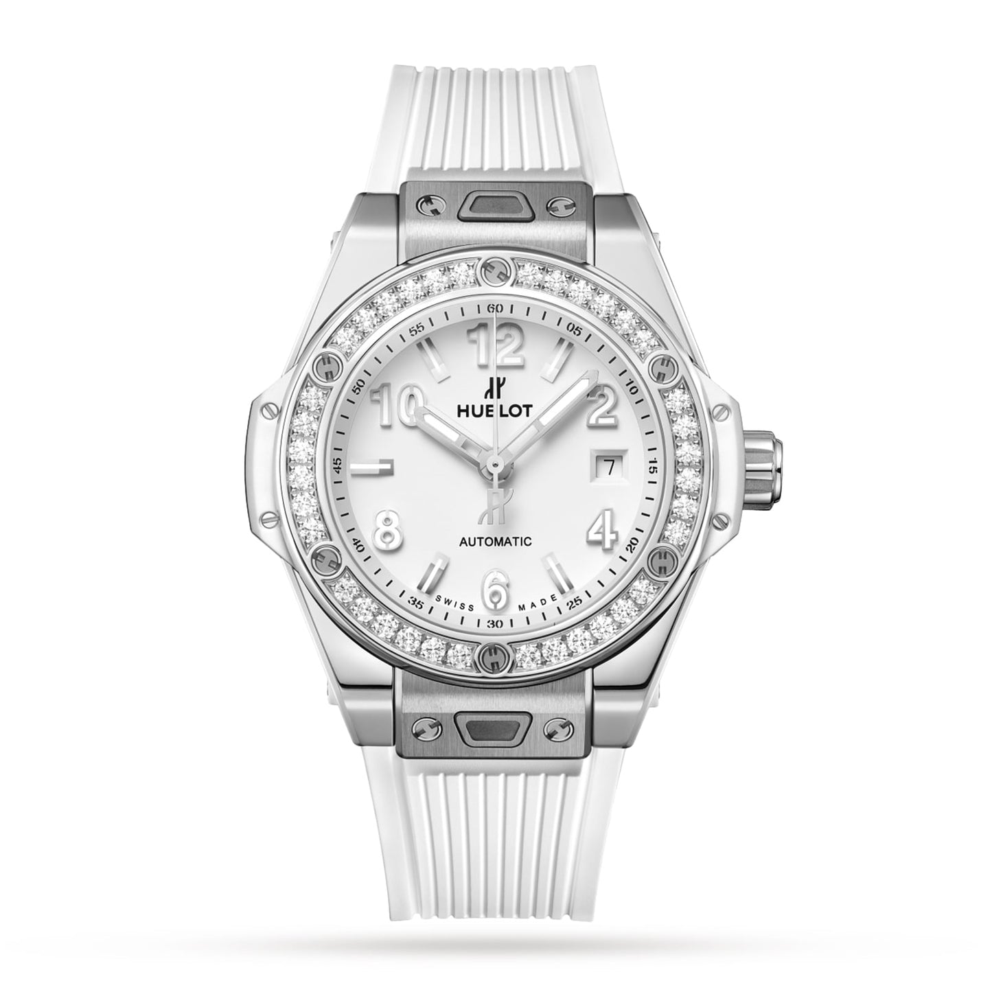 Big Bang One Click Steel White Diamonds