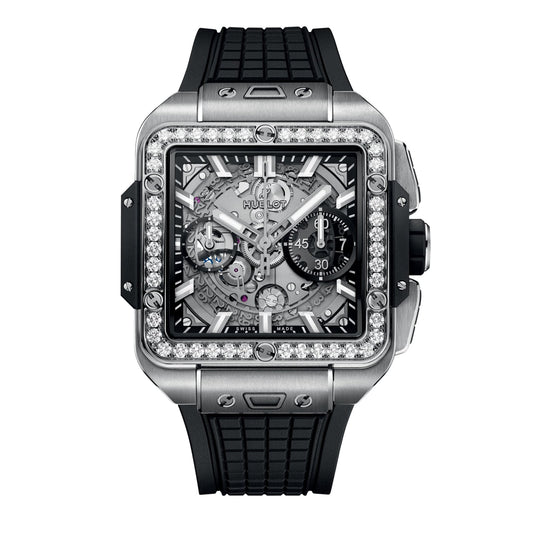 Square Bang Unico Titanium Diamonds