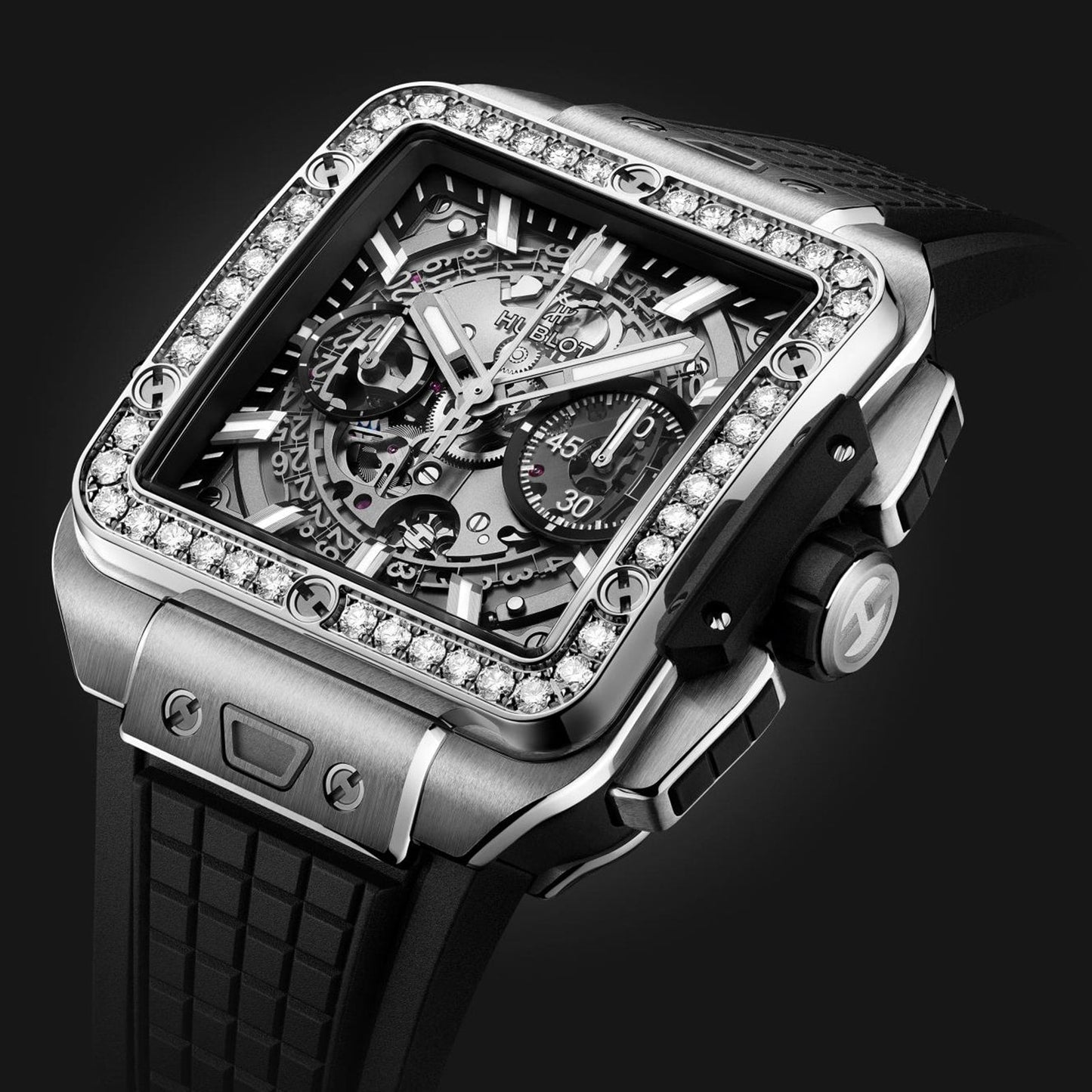 Square Bang Unico Titanium Diamonds