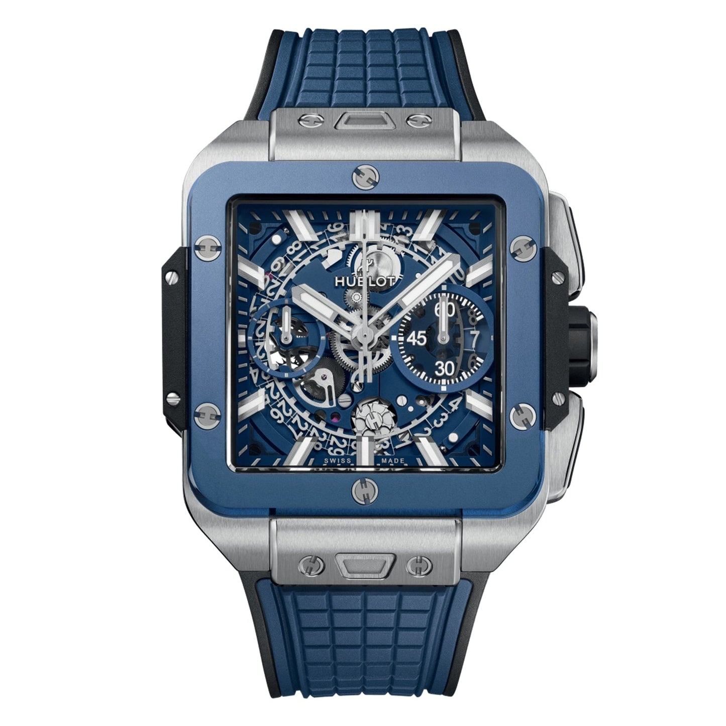 Square Bang Unico Titanium Blue Ceramic
