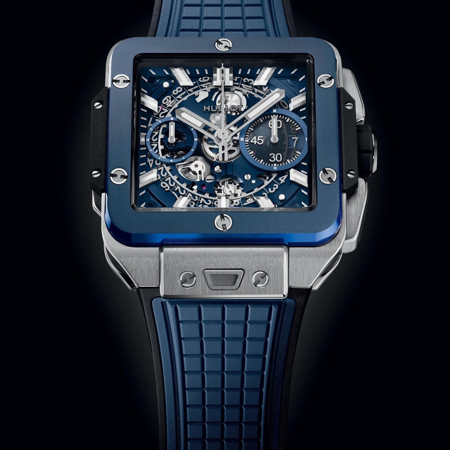 Square Bang Unico Titanium Blue Ceramic