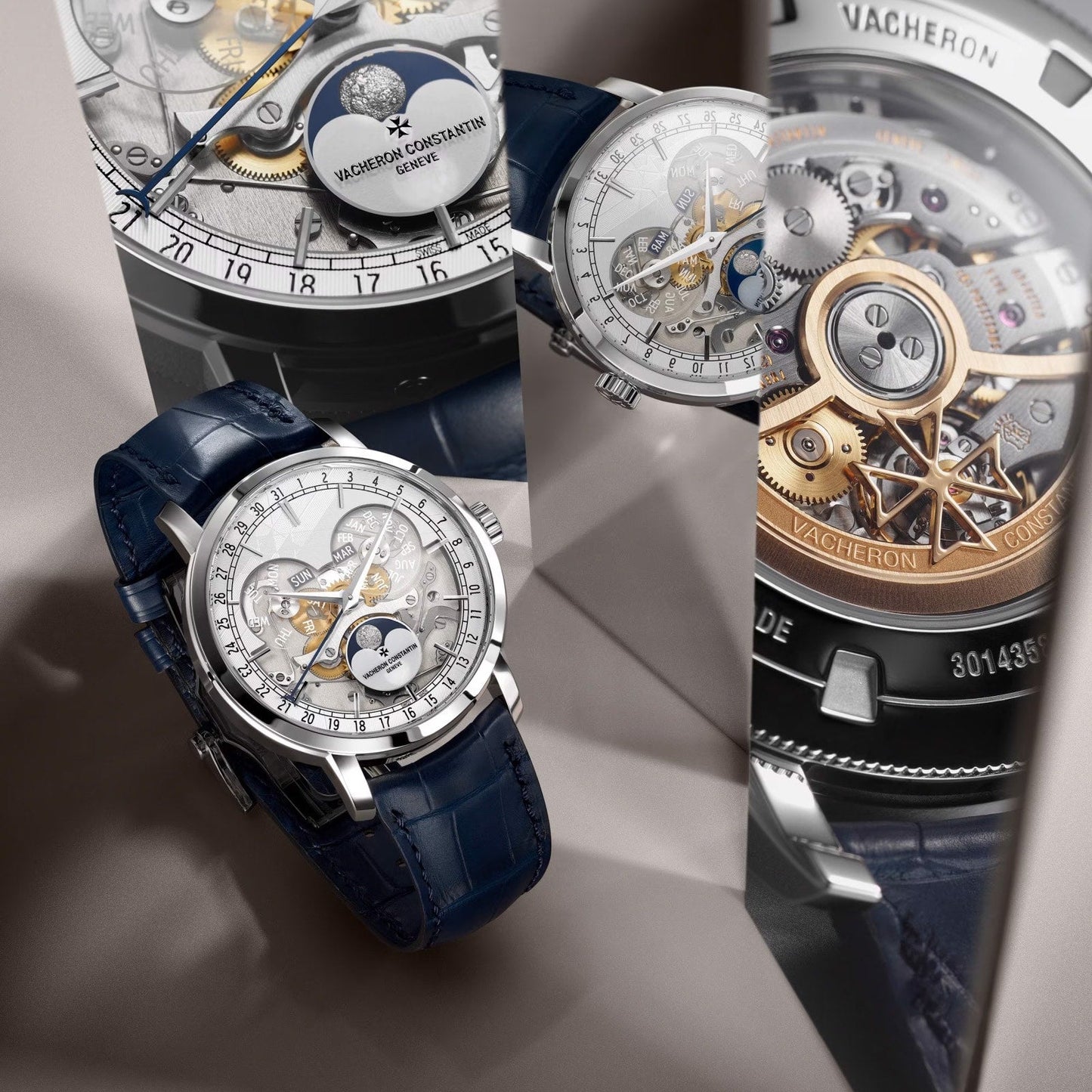 Traditionnelle Complete Calendar Openface