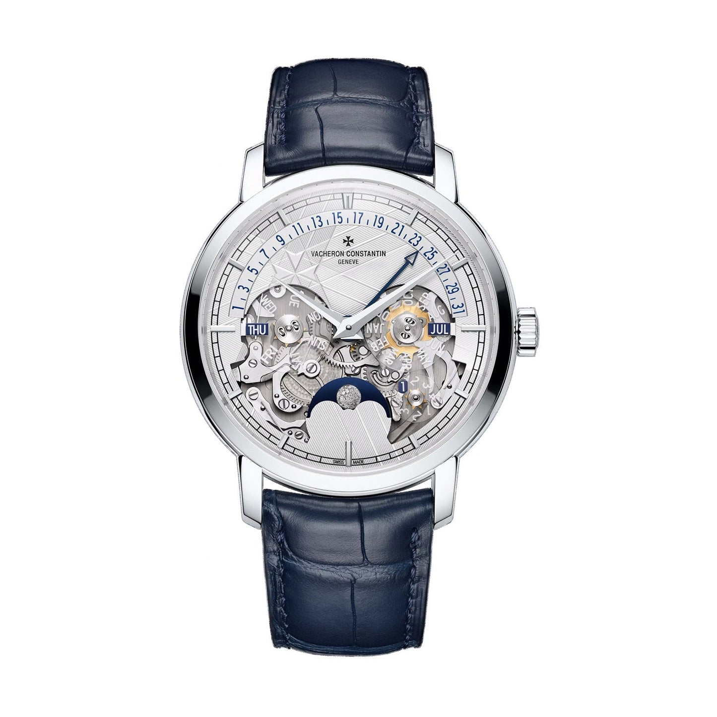 Traditionnelle Perpetual Calendar Retrograde Date Openface