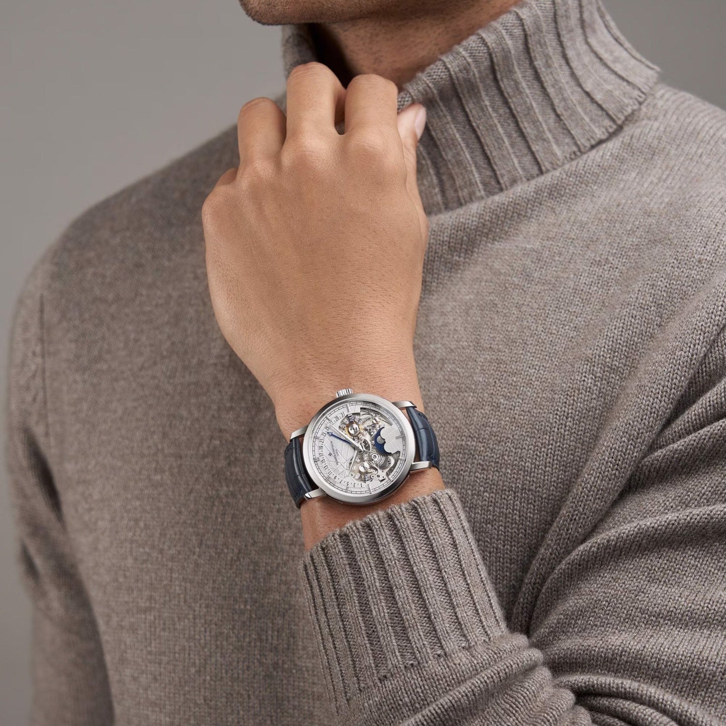 Traditionnelle Perpetual Calendar Retrograde Date Openface