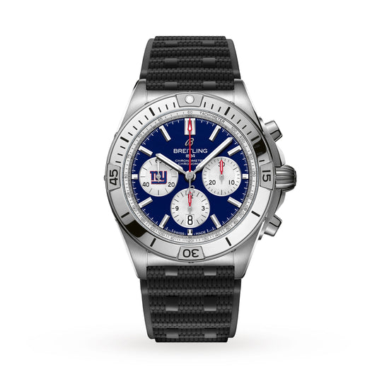 Chronomat B01 42 NFL New York Giants Edition