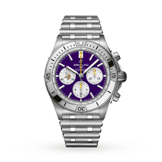 Chronomat B01 42 NFL Minnesota Vikings Edition