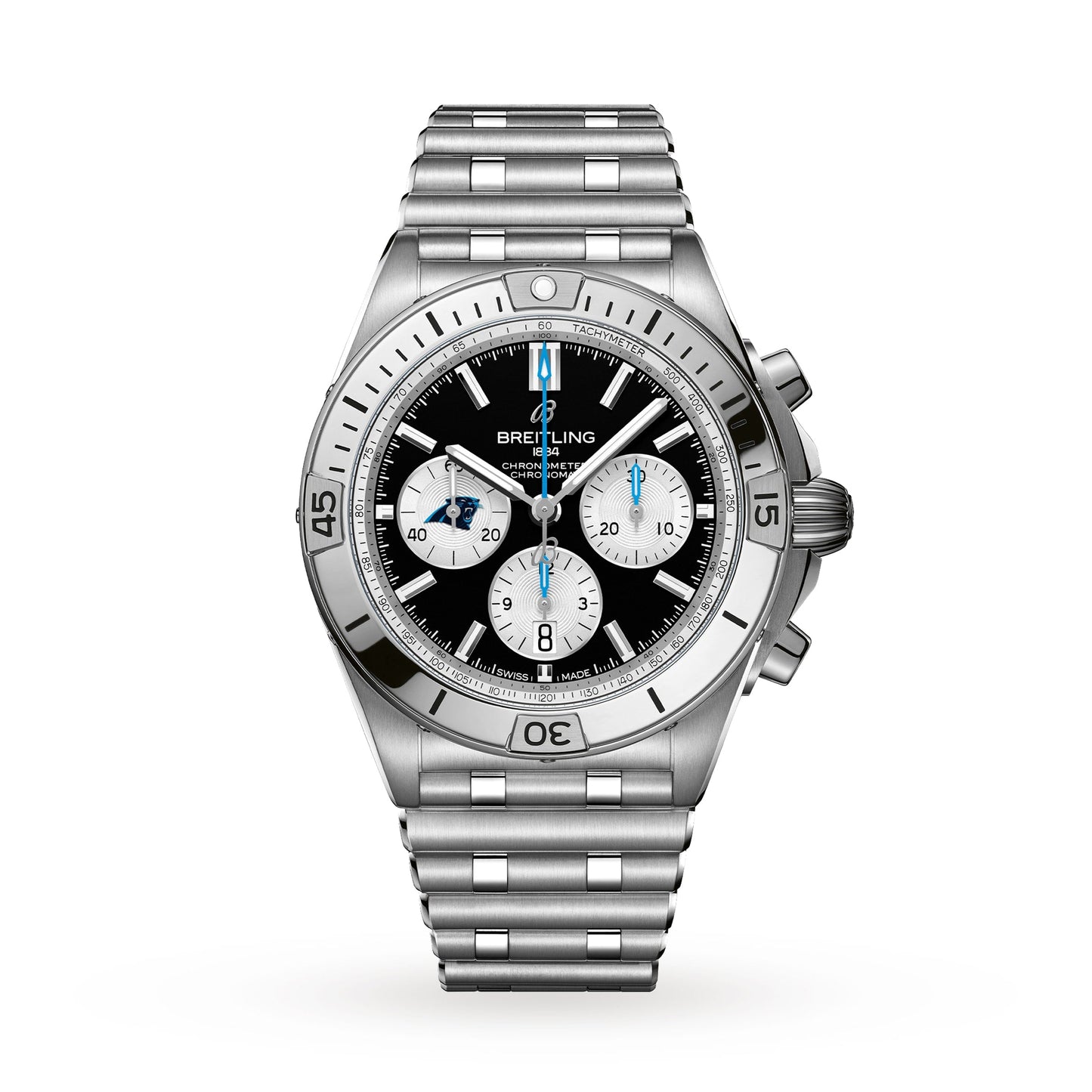 Chronomat B01 42 NFL Caroline Panthers Edition