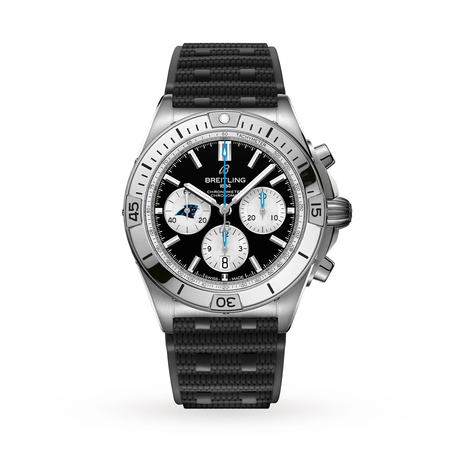 Chronomat B01 42 NFL Caroline Panthers Edition