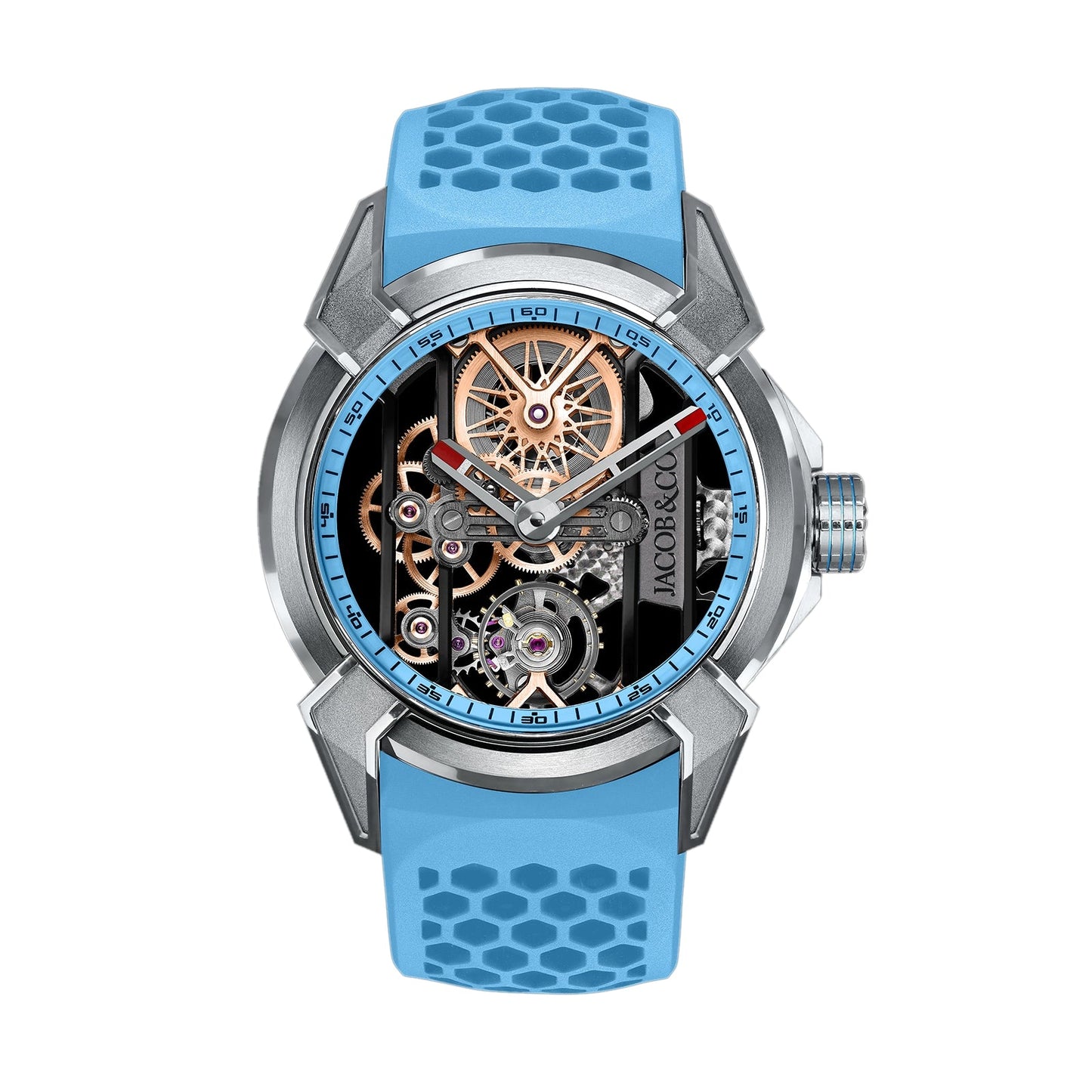 Epic X Titanium Skeleton Dial