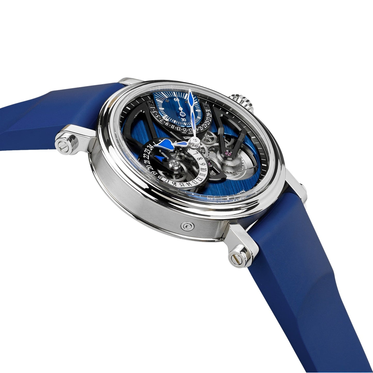 Dual Time Watches of Switzerland Group Edition Blue