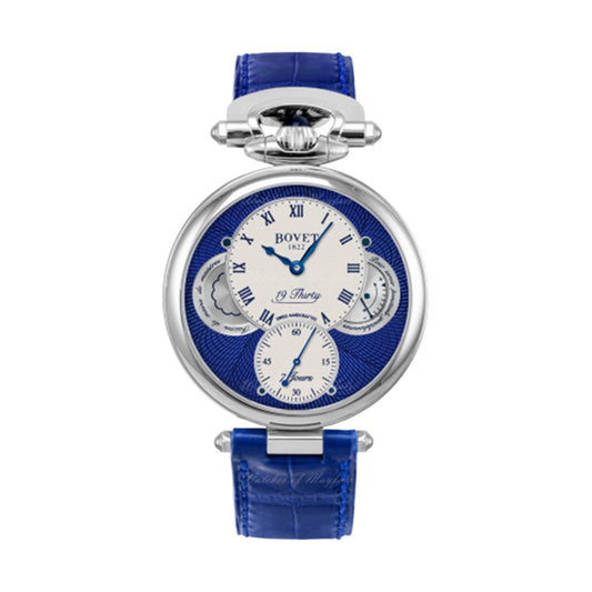 19Thirty Ivory Blue Guilloché