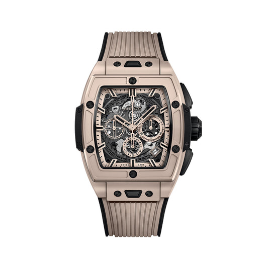 Unworn Hublot Spirit of Big Bang Beige Ceramic 42, 642.CZ.6110.RX, box and papers
