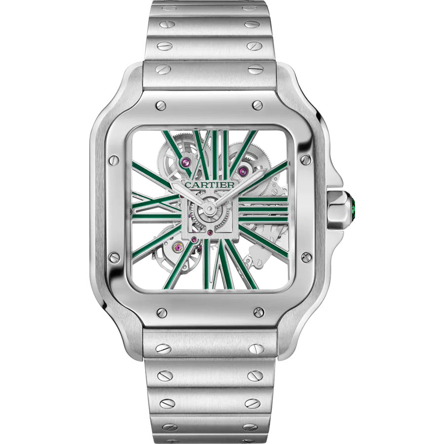 Cartier Santos de Cartier 40mm Openworked Dial WHSA0028