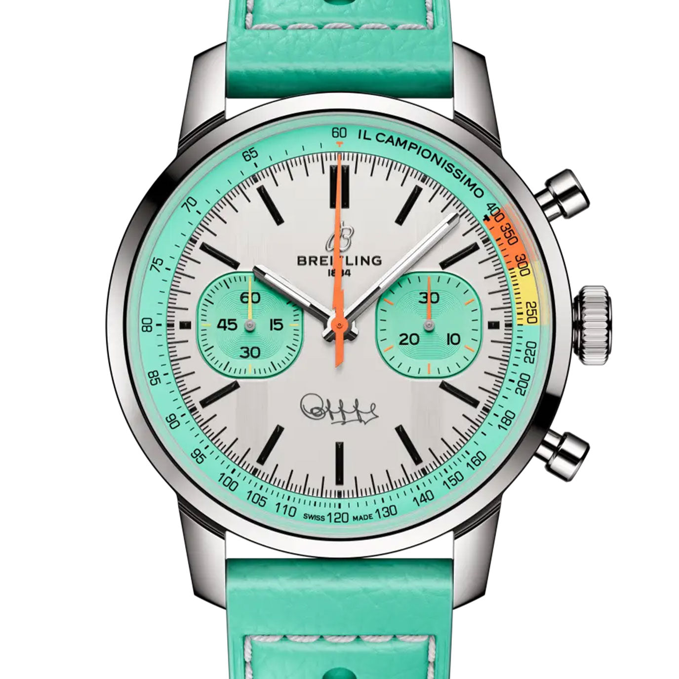 Unworn Breitling Top Time B01 Fausto Coppi, AB01768A1A1X1, box and papers