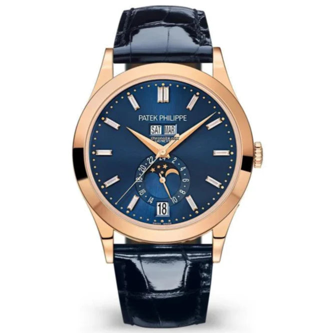 Patek Philippe Complications 38.5mm Blue Dial Rose Gold 5396R-015