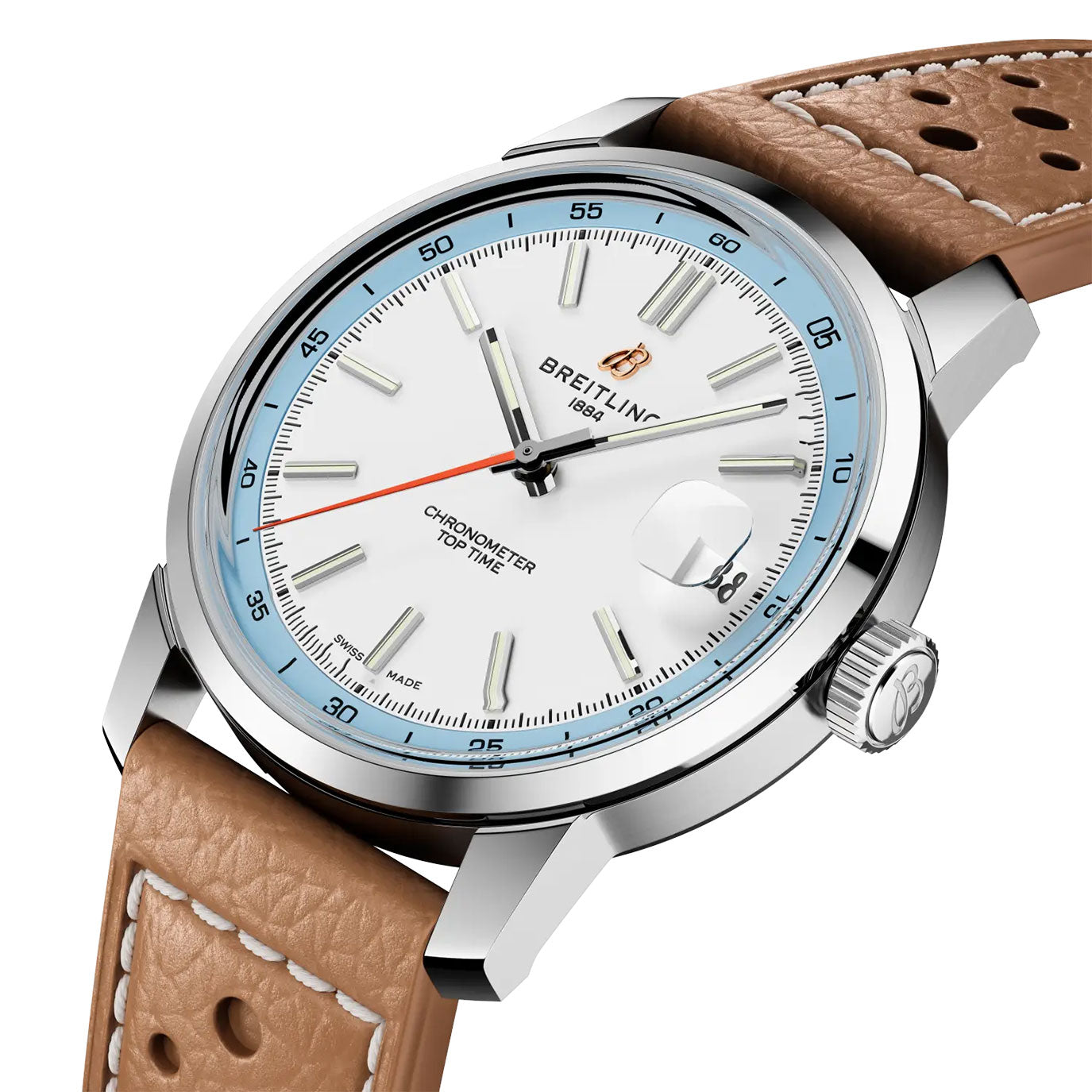 Unworn Breitling Top Time B31 38, AB3113281A1X1, box and papers