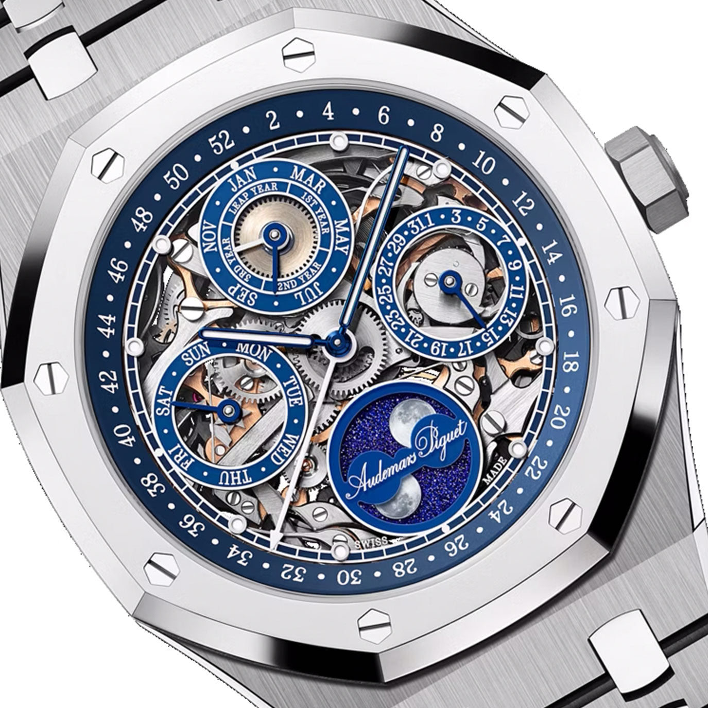 Audemars Piguet Royal Oak Perpetual Calendar "150th Anniversary", 26585XT.OO.1220XT.01, box and papers