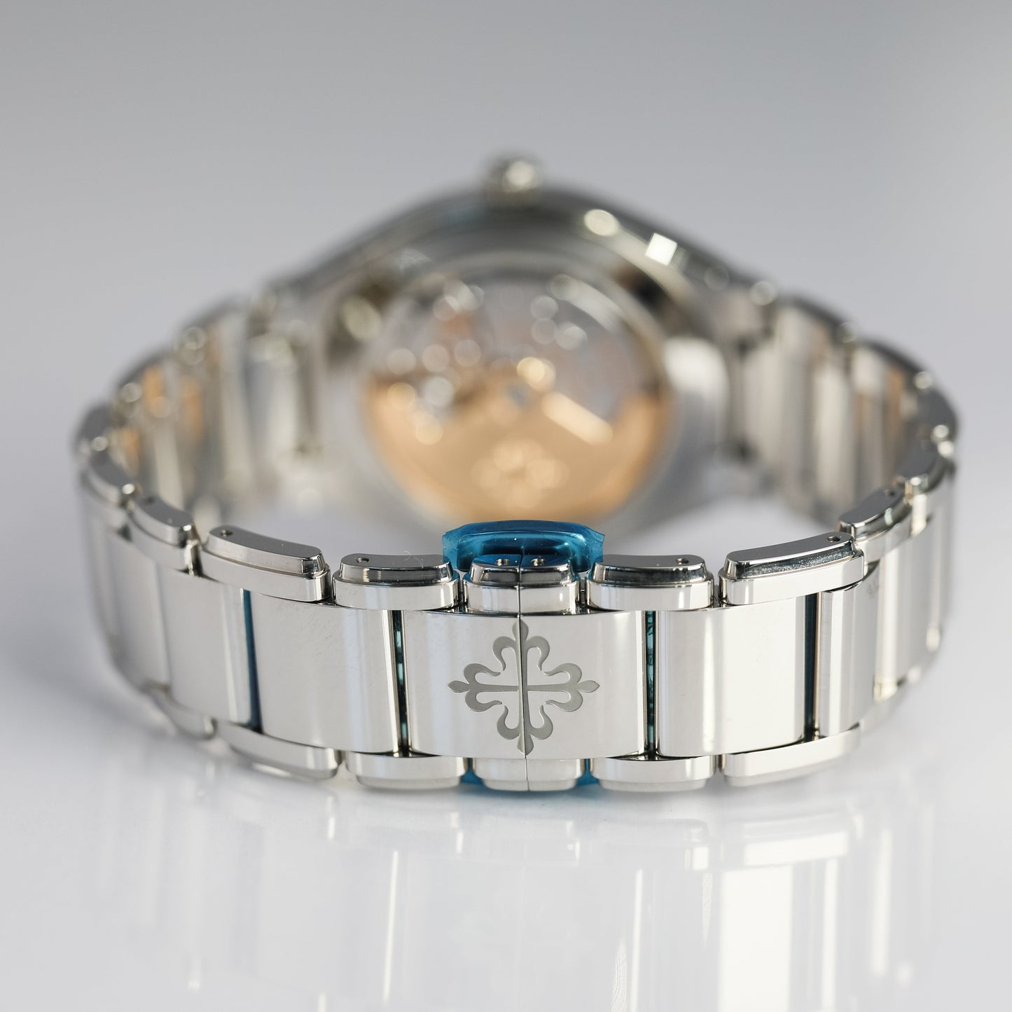 Patek Philippe Twenty~4 36 mm Blue Dial with Diamonds Stainless Steel Bracelet 7300/1200A-001
