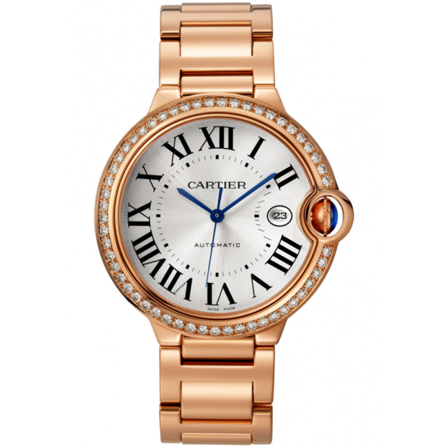 Cartier Ballon Bleu De Cartier 42mm WJBB0038 Silver Dial