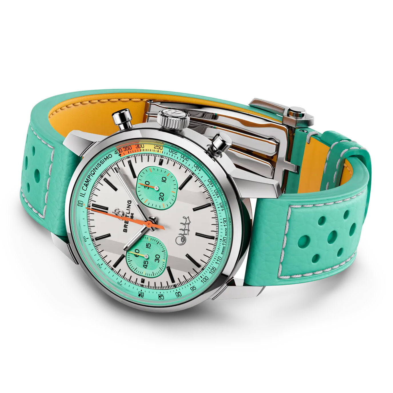 Unworn Breitling Top Time B01 Fausto Coppi, AB01768A1A1X1, box and papers