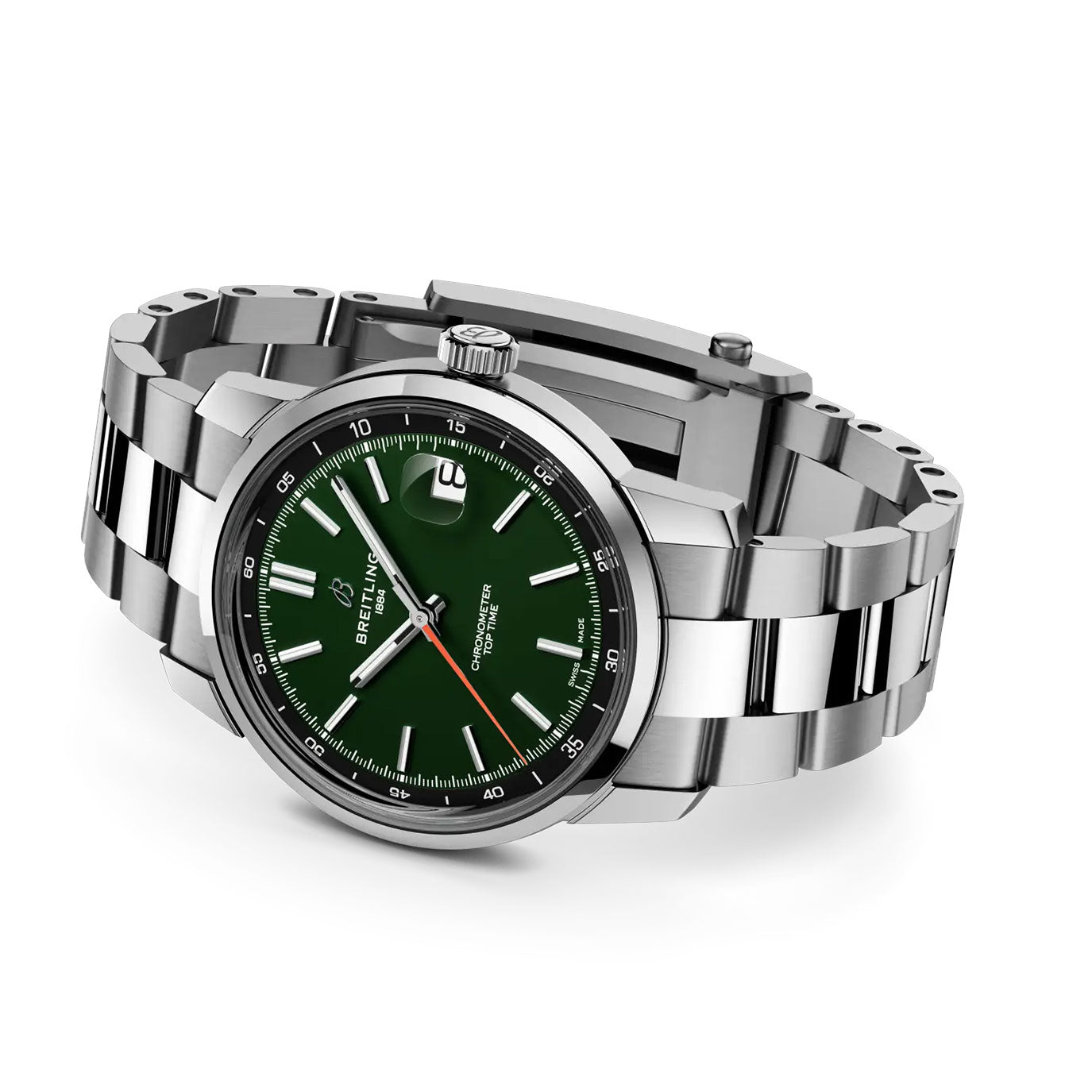 Unworn Breitling Top Time B31 38, AB3113171L1A1, box and papers