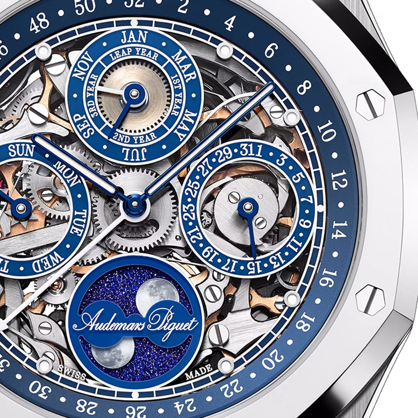 Audemars Piguet Royal Oak Perpetual Calendar "150th Anniversary", 26585XT.OO.1220XT.01, box and papers