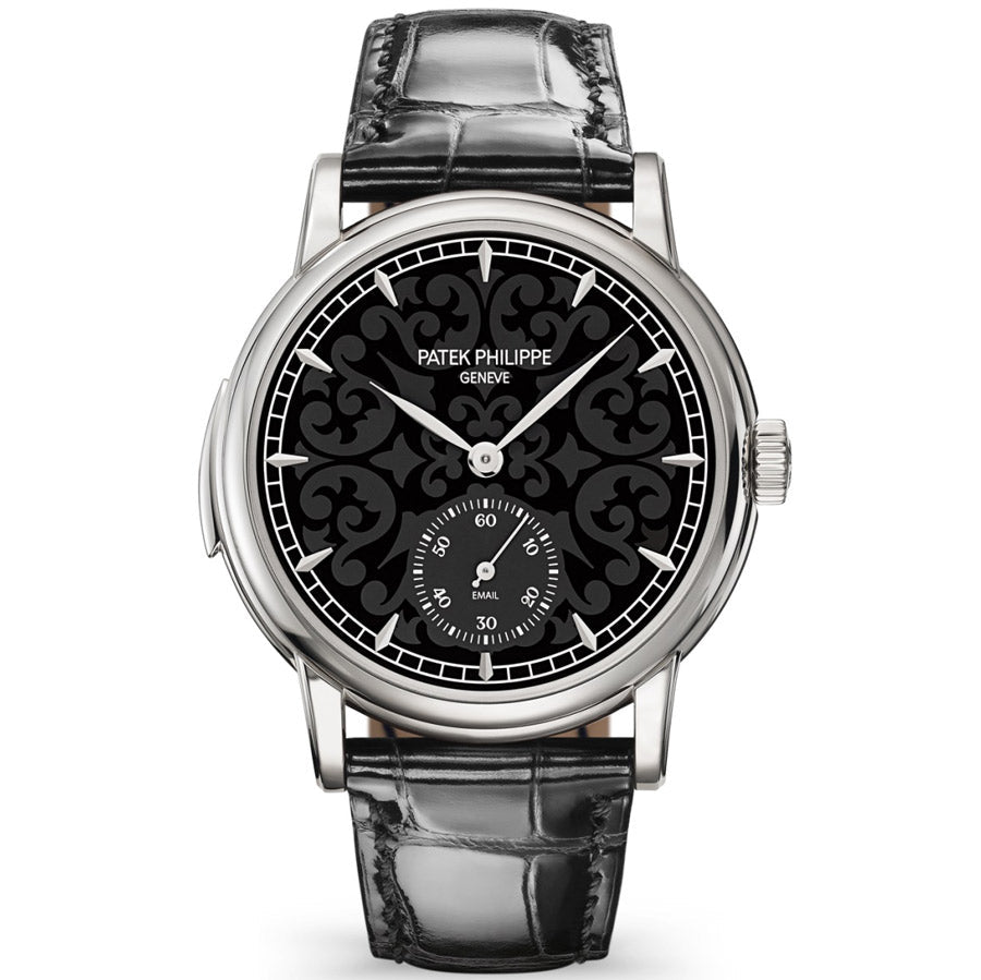 Patek Philippe Grand Complications Minute Repeater 38mm 5078G Black Enamel Dial