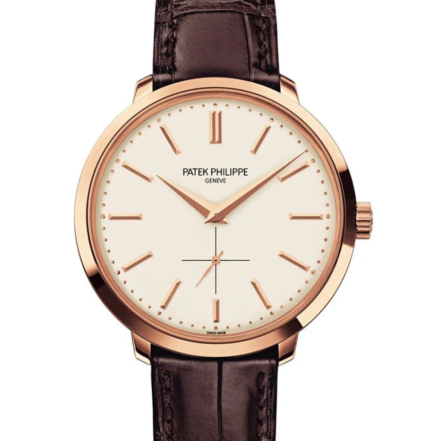 Patek Philippe 5123R-001 Calatrava 38mm Silver Dial Rose Gold