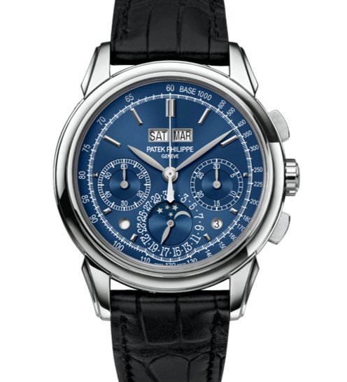 Patek Philippe 5270G-014 Perpetual Calendar Grand Complications 41mm Blue Dial White Gold