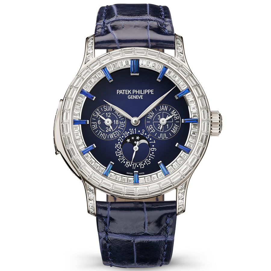 Patek Philippe Grand Complications Perpetual Calendar / Minute Repeater 42mm 5374/300P-001 Blue Dial