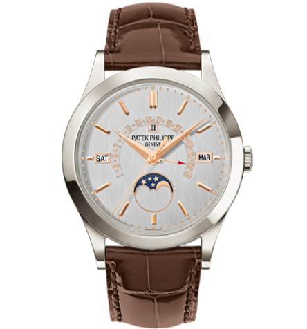 Patek Philippe 5496P-015 Grand Complications 39.5mm Ivory Dial Platinum