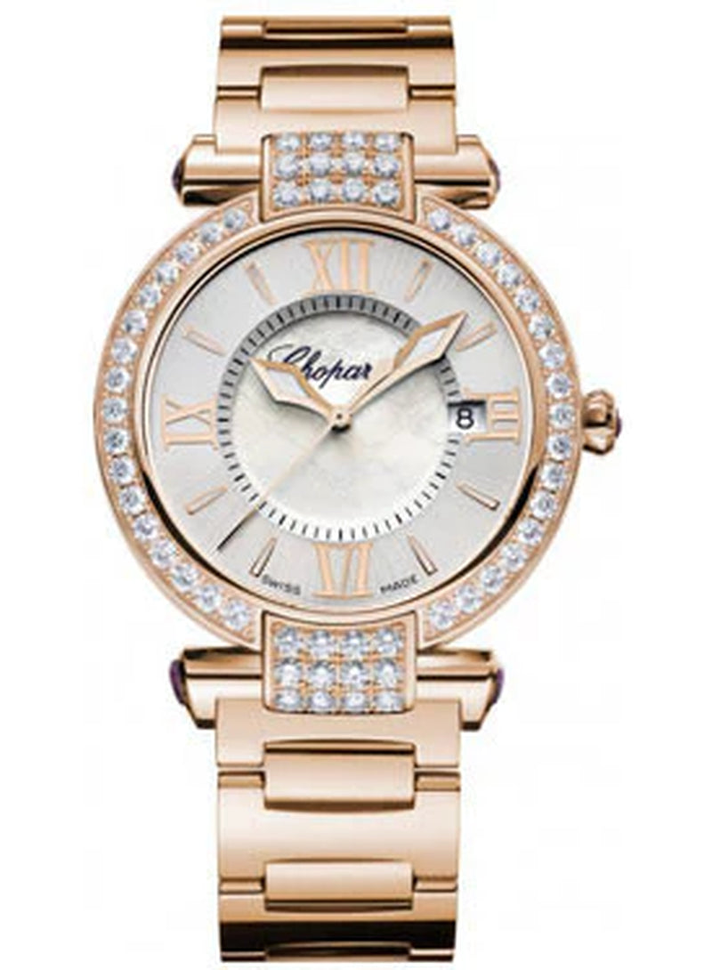 '- Imperiale - Quartz 36Mm - Rose Gold - Diamond Bezel