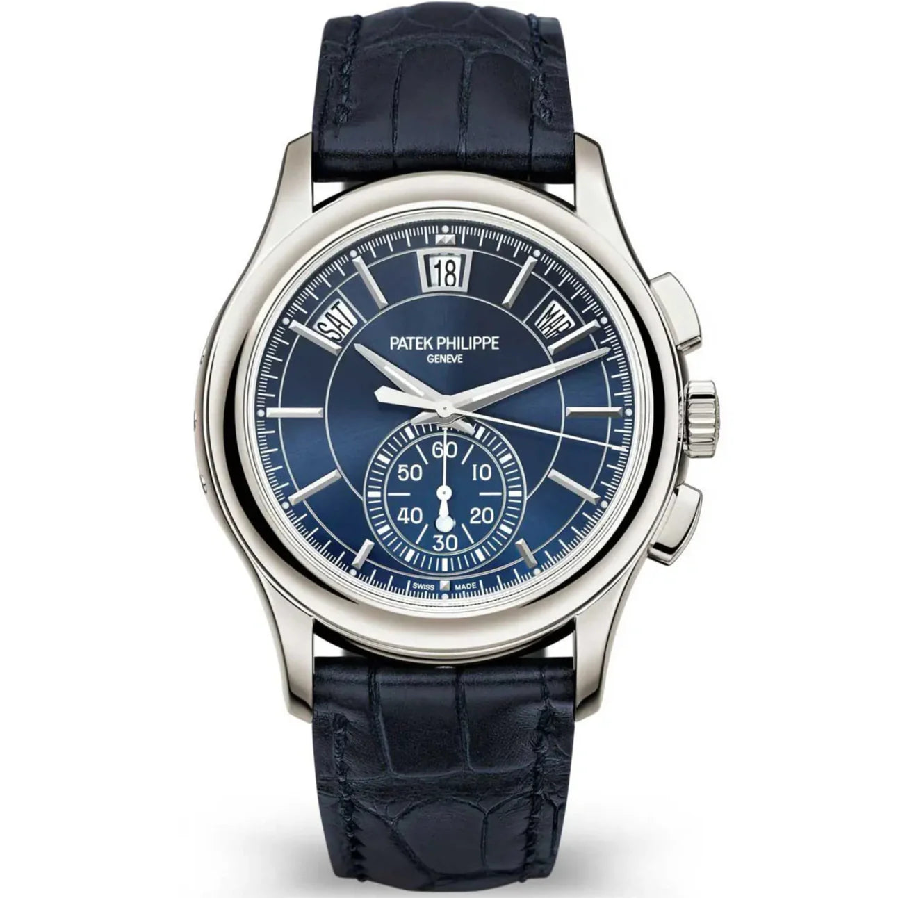 Patek Philippe 5905P-001 Complications 42mm Blue Dial Platinum