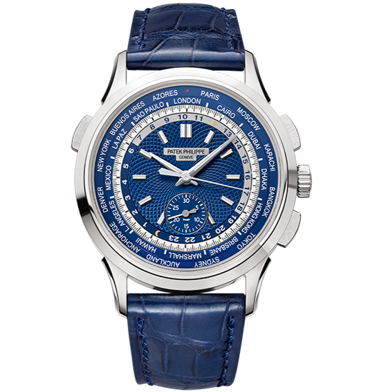 Patek Philippe 5930G-001 Complications 39.5mm Blue Opaline Dial White Gold