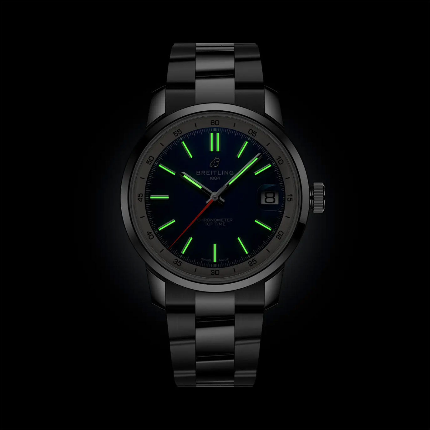 Unworn Breitling Top Time B31 38, AB3113A71C1A1, box and papers