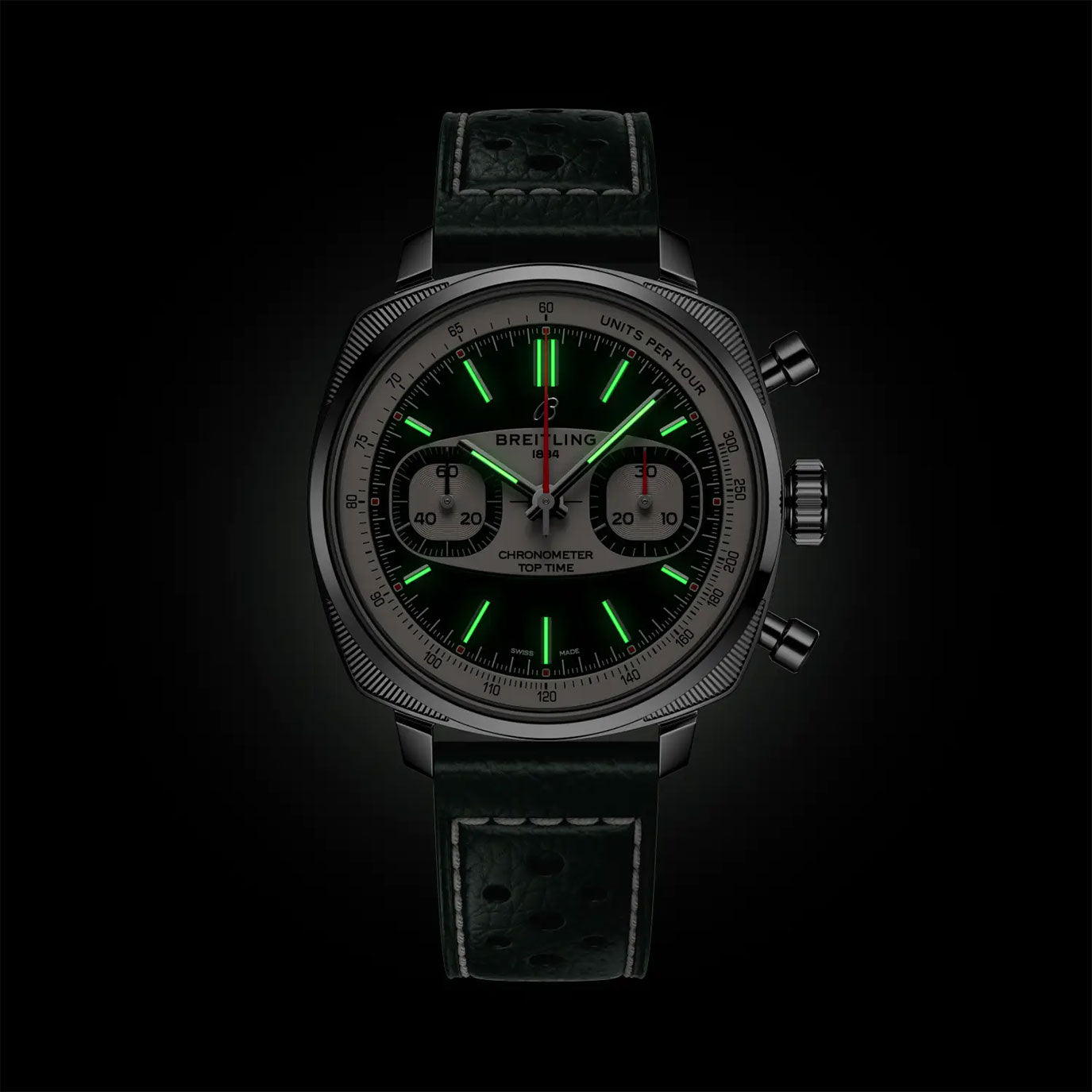 Unworn Breitling Top Time B01 Racing, AB01771A1L1X1, box and papers